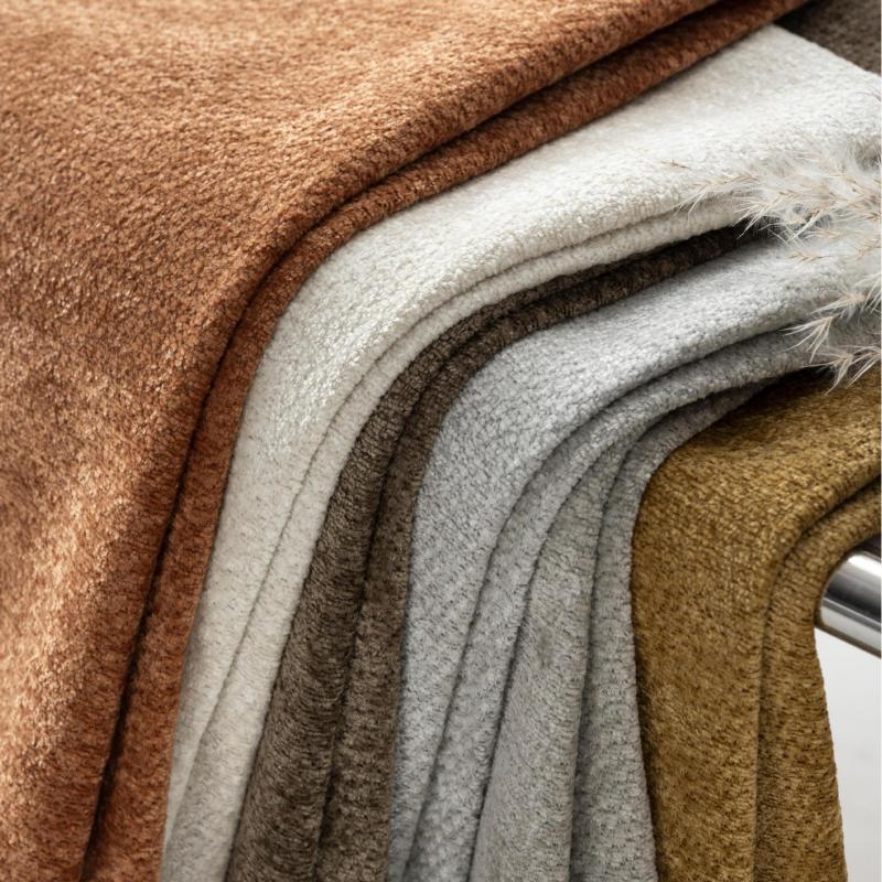 Snowflake fliis šenill kardina kangas